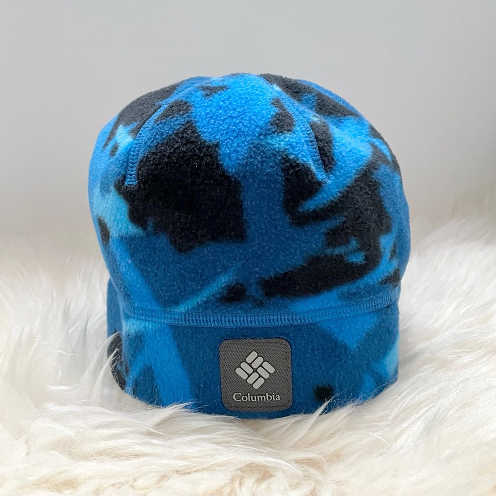 Columbia Boys Blue Camo Stocking Cap
